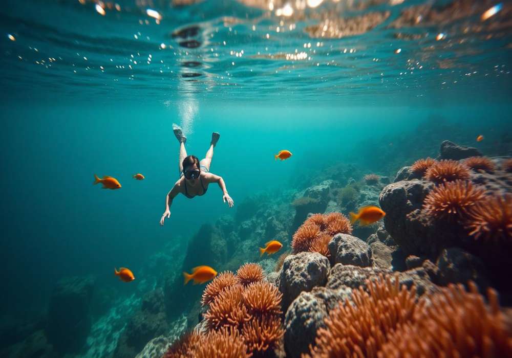 Snorkelling Spot In California